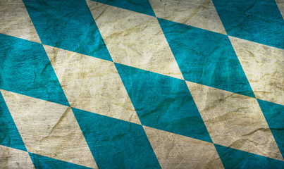 Bavaria Flag on Paper