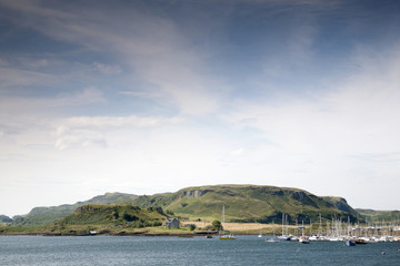 Fototapeta premium Landscape of Isle of Kerrera; Scotland