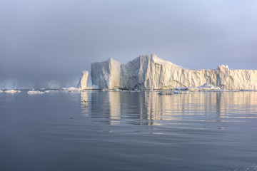 Iceberg, glacier in disco bay, Ilulissat, Greenland