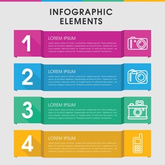 Capture infographic design with elements.