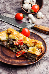 rustic meat pie