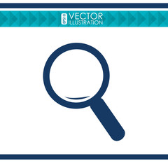 Search icon design, vector illustration eps10 graphic 