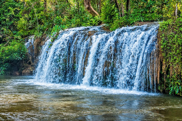 Fototapeta premium Waterfall on summer season in Thailand