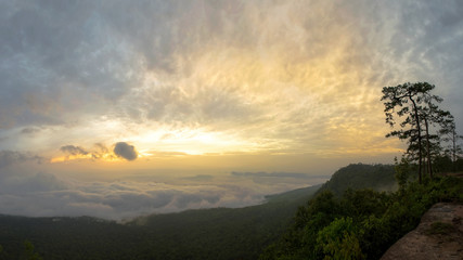 view point at nation park of thailand