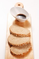 black rye bread, 검은호밀빵, 에피타이저