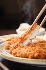 cheese tonkatsu. 치즈돈카츠