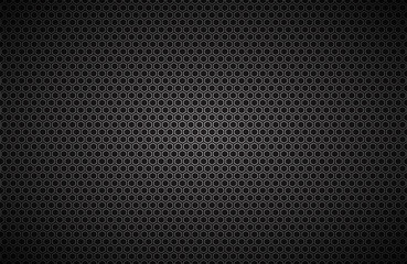 Geometric polygons background, abstract black metallic wallpaper, vector illustration