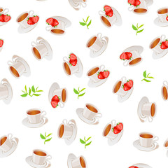 illustration of tea cup