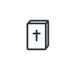 Bible vector icon