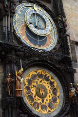 Astronomical clock. Old Town Hall. Prague. Czech Republic