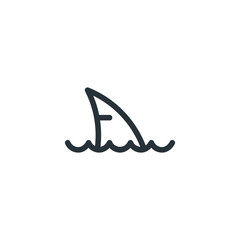 Shark vector icon