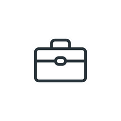 Briefcase vector icon