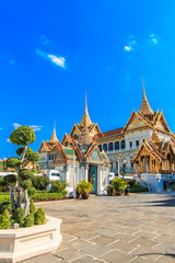Naklejka premium Royal grand palace near Wat Phra Kaew in Bangkok of Thailand