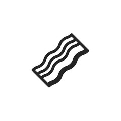 Bacon vector icon