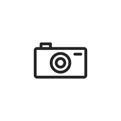 Pocket camera vector icon, photo shoot symbol. Modern, simple flat vector illustration for web site or mobile app