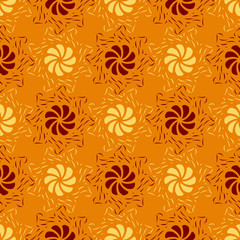 Seamless pattern with abstract figures for your design