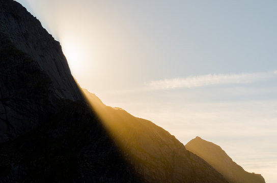 Glowing Mountains - Bunes Beach