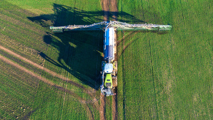 Luftbild Traktor © Janni