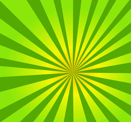 An abstract design of a green radial background