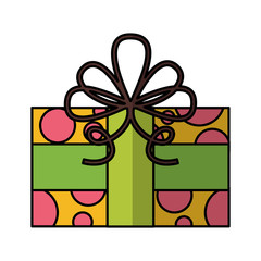 giftbox present isolated icon vector illustration design