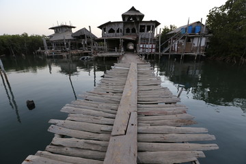 Obraz premium lamin resort gambie restaurant 