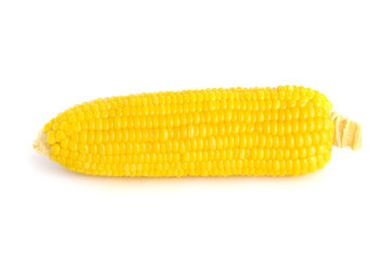 Corn isolated on white background.