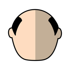 man avatar character icon vector illustration design