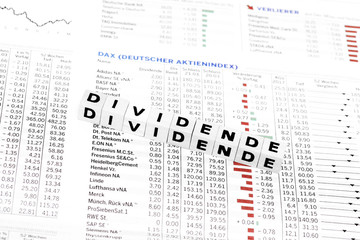 Obraz premium Dividende 
