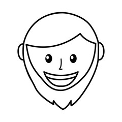 man avatar character icon vector illustration design