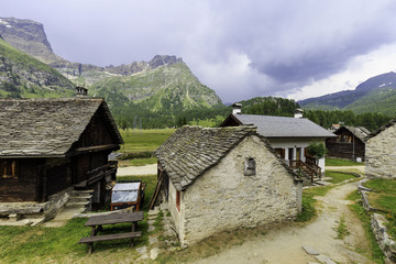 Fototapeta na wymiar Alpe Dèvero