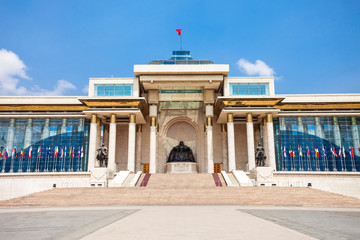 Government Palace in Ulaanbaatar