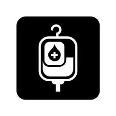 blood bag isolated icon vector illustration design