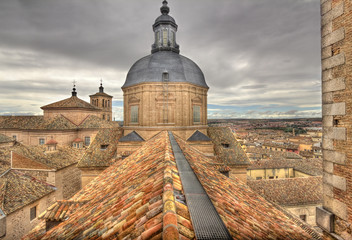 San Ildefonso Church in Toledo, Spain - obrazy, fototapety, plakaty