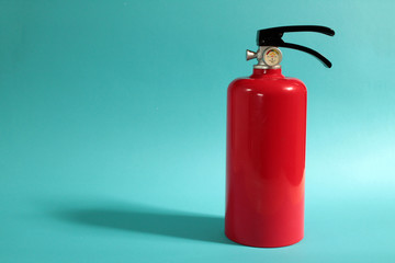 Red Fire Extinguisher