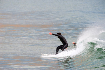 Surfing in Portugal