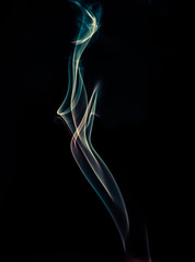 Obraz premium abstract colorful smoke background