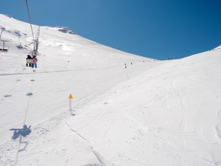 Fototapeta na wymiar Kalavrita ski center