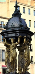 Jugendstilbrunnen in Marseille