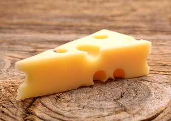  cheese on wooden board