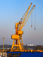Fototapeta na wymiar Hafengebiet Bremerhaven 