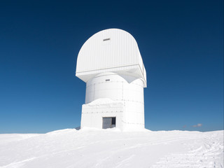 Small observatory in Kalavrita ski center