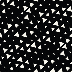 minimal graphic geometric triangle seamless memphis pattern