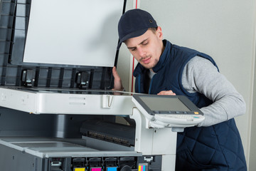 fixing the printer