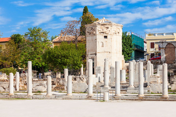 Fototapeta na wymiar Roman Agora at Athens