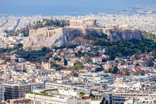 Athenian Acropolis in Greece