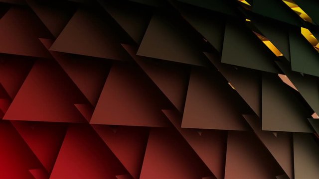 Abstract triangles 3d motion animation.News intro.Nice opener Plexus.