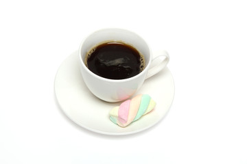 コーヒーとマシュマロ