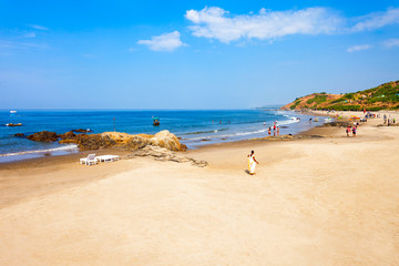 Fototapeta na wymiar Beach in Goa, India