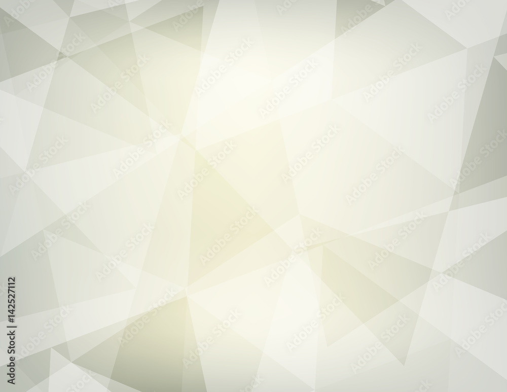 Poster Faded background with transparent triangles. Vector graphic pattern
