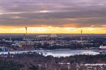 February 11, 2017 - Panorama of the cityscape of Stockholm, Sweden